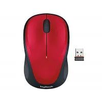 Беспроводная мышь Logitech M235 Red, Оптическая, Нано-приемник, Розовый/Черный, Розничная